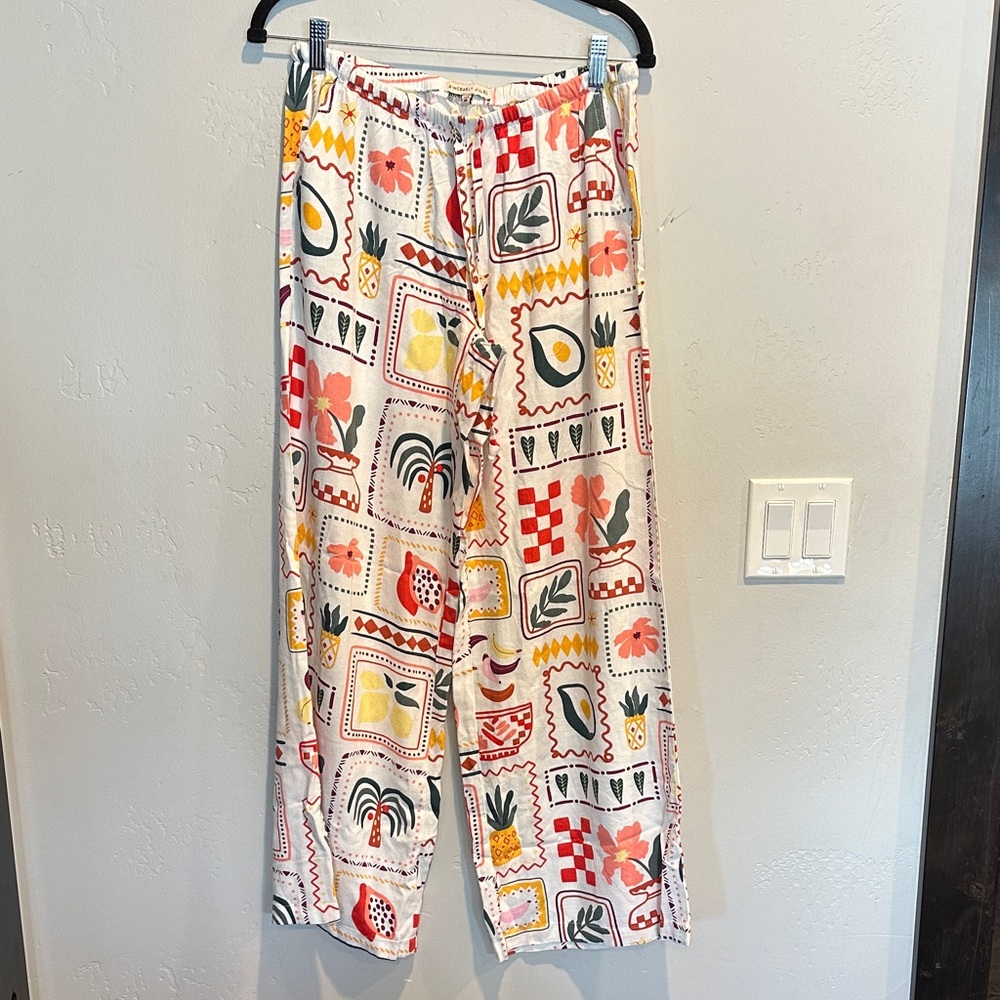 Sincerely Jules Multicolor Patterned Pants - image 1